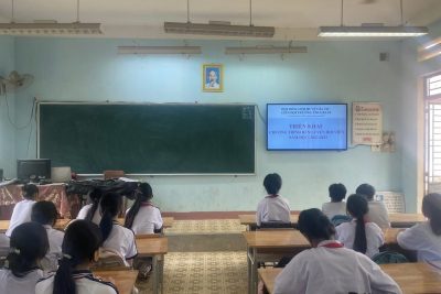 Liên đội Trường THCS Ba Vì tổ chức triển khai chương trình rèn luyện đội viên