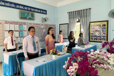 Chi bộ trường THCS Ba Vì tổ chức Đại hội chi bộ nhiệm kỳ 2025-2027. Chi bộ bầu Ông Lê Tấn Trí – Hiệu trưởng  làm bí thư chi bộ; Bà Nguyễn Thị Kim Liên – Phó Hiệu trưởng làm Phó Bí thư chi bộ.
