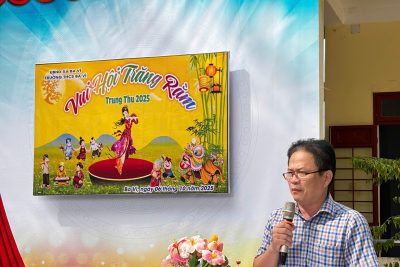 Trường THCS Ba Vì tổ chức “Vui hội Trăng rằm” cho tất cả học sinh toàn trường.